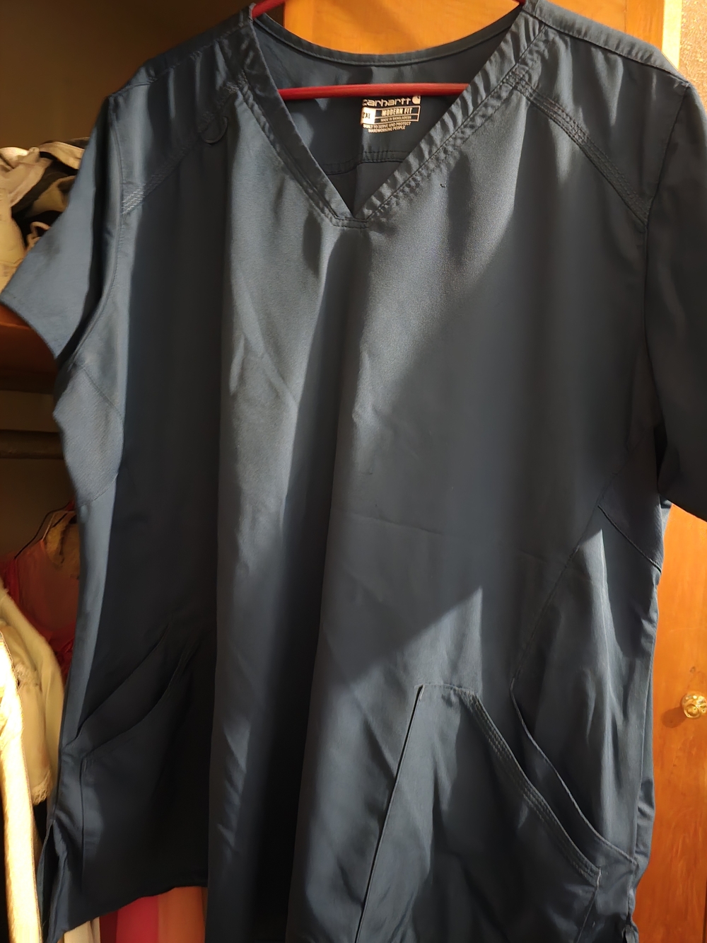Carhartt Womens V-Neck Scrub Top